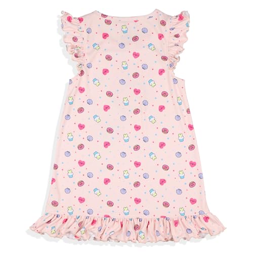 INTIMO Gabby's Dollhouse Toddler Girls' Heart-Tastic Pajama Sleep Nightgown with Matching Doll Night Dress (4T)4