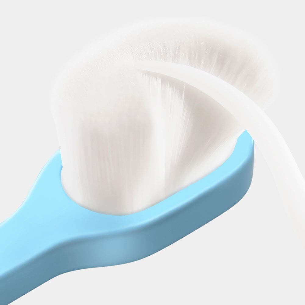 Cura Orale Spazzolino da Denti per Bambini Extra Morbido con 10000 setole, spazzolino da Denti per Bambini dai 3 ai 12 Anni, spazzolino Manuale con Disegni di Animali Regalo