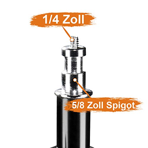 Walimex Pro - Cavalletto per luci Air, 355 cm