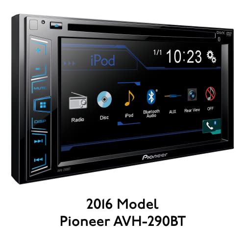 Pioneer Avh-290Bt 6.2" Resistive Touchscreen, Bluetooth, Back-Up Camera Ready - Digital Media Dvd Receiver #TOP5