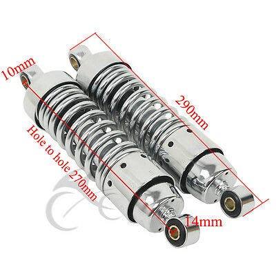 Tcmt L+R Rear Shock Absorbers Suspension Fit For Honda 1986-2014 Cmx 250 Rebel Ca250 #TOP3