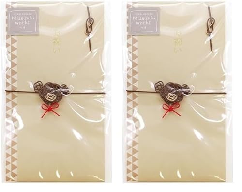 ラボクリップ 祝儀袋 水引ワークス クマ MWOB01-KM (× 2)