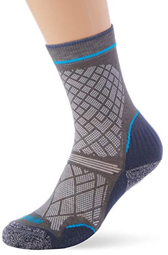 Bridgedale UL Coolmax Performance Boot Calcetines, Unisex Adulto, Gris/Gris, Talla Única