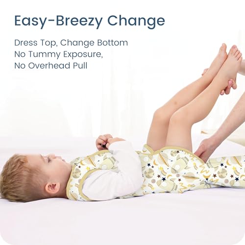 Image of 1.0 TOG Sleep Sack 6-12-15 Months, Baby Sleep Sack with Sleeveless, Cozy Premium Baby Wearable Blanket with 2-way Safe Zipper All Season Sleeping Bags, 1-pack