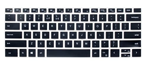 Funda de Teclado de Silicona Compatible con Dell XPS 15 y 17 miniatura 1