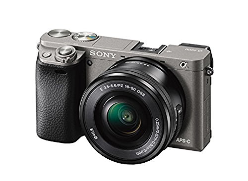 Appareil photo numérique sans miroir Sony Alpha a6000 avec objectif 16-50 mm, graphite (ILCE-6000L/H)