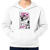 the Fan Tee Sudadera Infantil con Capucha de Niño Niña Dibujos Animados Jojo’s Bizarre  Poses, Ora,MUDA, Adventure Joestar, Los Stands 001 13 años