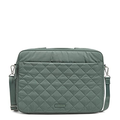 Sac d'ordinateur portable Vera Bradley en sergé olive