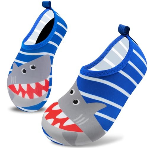 Image of VIFUUR Kids Water Shoes Girls Boys Quick Dry Aqua Socks for Beach Swim Outdoor Sports