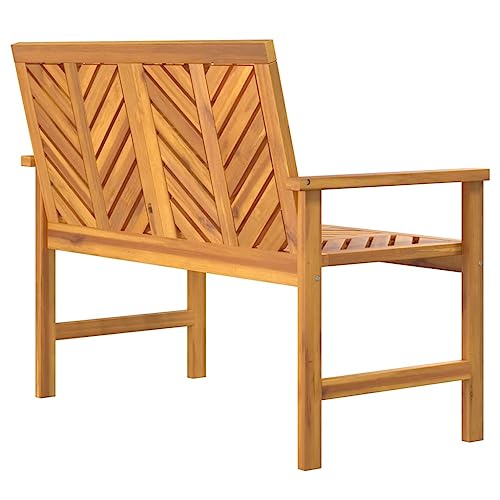 Banco de madera resistente a la intemperie para disfrutar de tu terraza 6