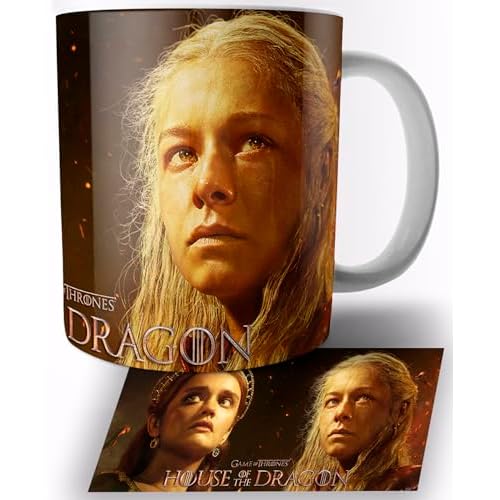 House of the Dragon Olivia Cooke Taza de Ceramica Blanca 325ml Mug