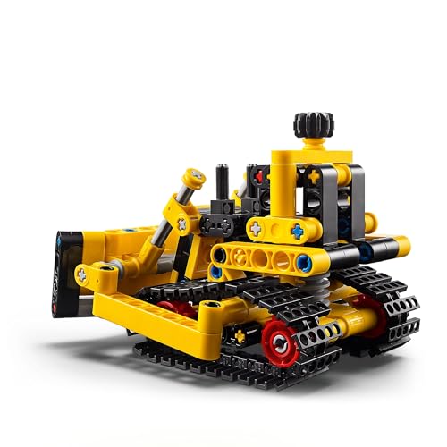 Technic Bulldozer da Cantiere, Giochi per Bambini, Bambine, Ragazzi e Ragazze da 7 Anni in su, Set con Veicolo Giocattolo da Costruire, Regalo Fan delle Costruzioni 42163 - Lego - Immagine 2