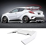 ★ 【AJUSTE PERFECTO】: este alerón de maletero trasero combina perfectamente con su automóvil, para To-yota CHR C-HR 2018 2019 2020 2021.