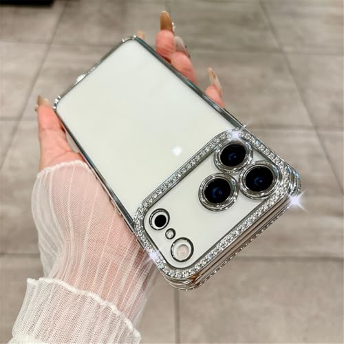 Amazon.co.jp: iPhone 17 Proケース 6.3インチ 対応 可愛い キラキラ