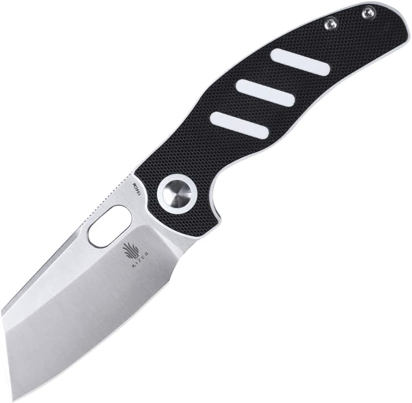 Kizer Cutlery Mini Sheepdog Linerlock KIV3488C7, Black and white