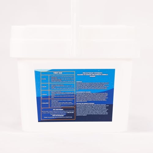 Image of Xtremeclear 2-Pack 3 inch Swimming Pool Chlorine Tablets | Pro-Grade Pool Sanitizer Long Lasting & Slow Dissolving | 99% Pure Tri-Chlor|, 5 Pounds Bucket