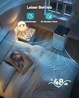 Mobile Klimaanlage 9000 BTU mit Abluftschlauch | 4-in-1 Mobiles Klimagerät | Leiser Betrieb | Digitaldisplay + Fernbedienung | Fenster-Installationsset | 24h-Timer | Für Räume bis 25 m² – Ansicht 5