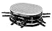 Produktbild Kalorik Multifunktionsraclette für bis zu 16 Personen, Oval, Inklusive 16 Pfännchen, 1600 W, Schwarz, 2. Etagen; TKG RAC 1019