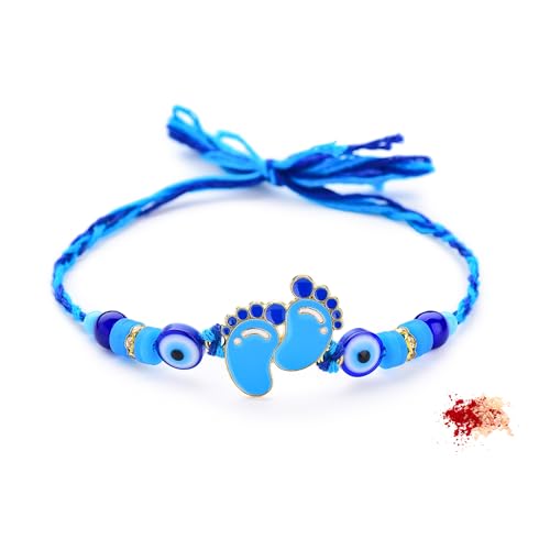 Image of To The Nines Kids Rakhi with Tilak Material & Greeting Card