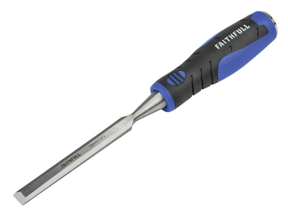 Faithfull Soft Grip Bevel Edge Chisel 13Mm (1/2In) 5023969000633