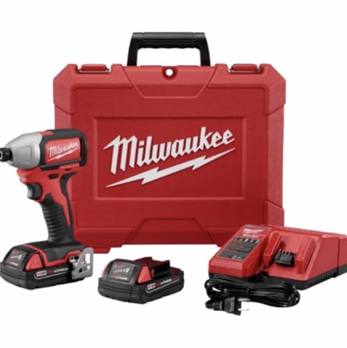 Milwaukee 2750-22CT M18™ 1/4" Hex Brushless Impact Driver Kit