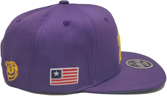 Los Angeles Legend Basic New Kobe 24 Mamba Purple Gold Era Snapback Hat Cap