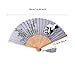Imagen de Abanico Plegable Floral Estilo Chino 21cm