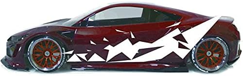 USDM Binal Wrapping Stickers, Type A, White, 1 Set