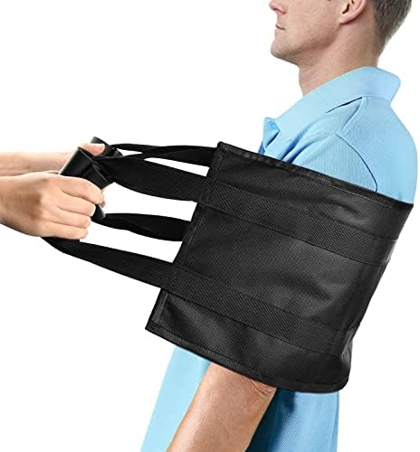 31.4in Padded Bed Transfer Nursing Sling for Patient, Lifting Aids Transfer Belt with Padded Handles, Assistance Products for Seniors Elderly Injured, Safely Mobility Belt for Patient Care
