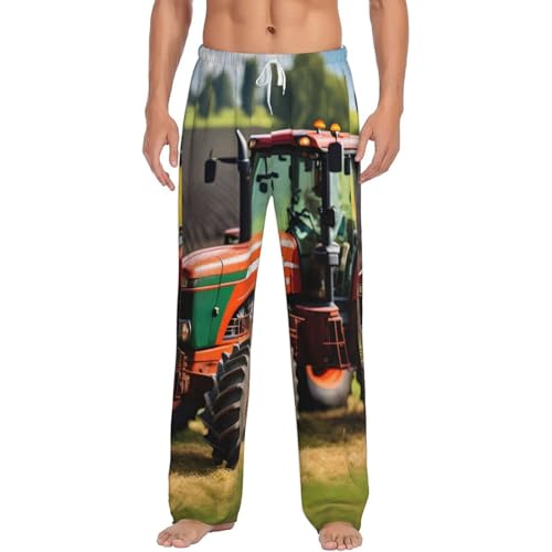 Pantalon pyjama tracteur homme idéal pour les soirées d'hiver