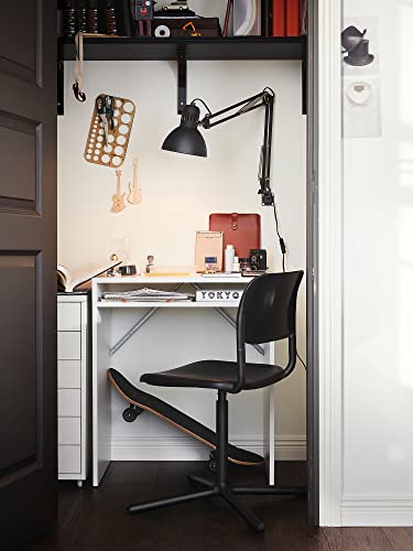 Bureau TORALD 65x40 cm blanc : travailler confortablement en studio