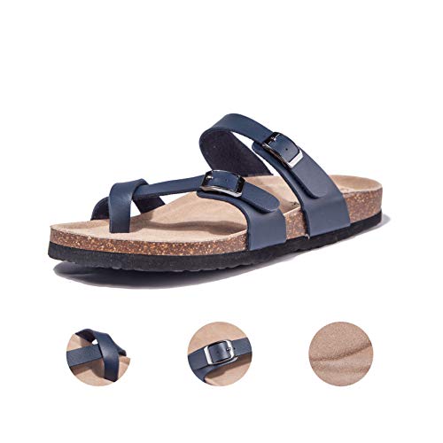 La Mejor Selección de Sandalias planas piel para comprar online. 17 Imagen adicional