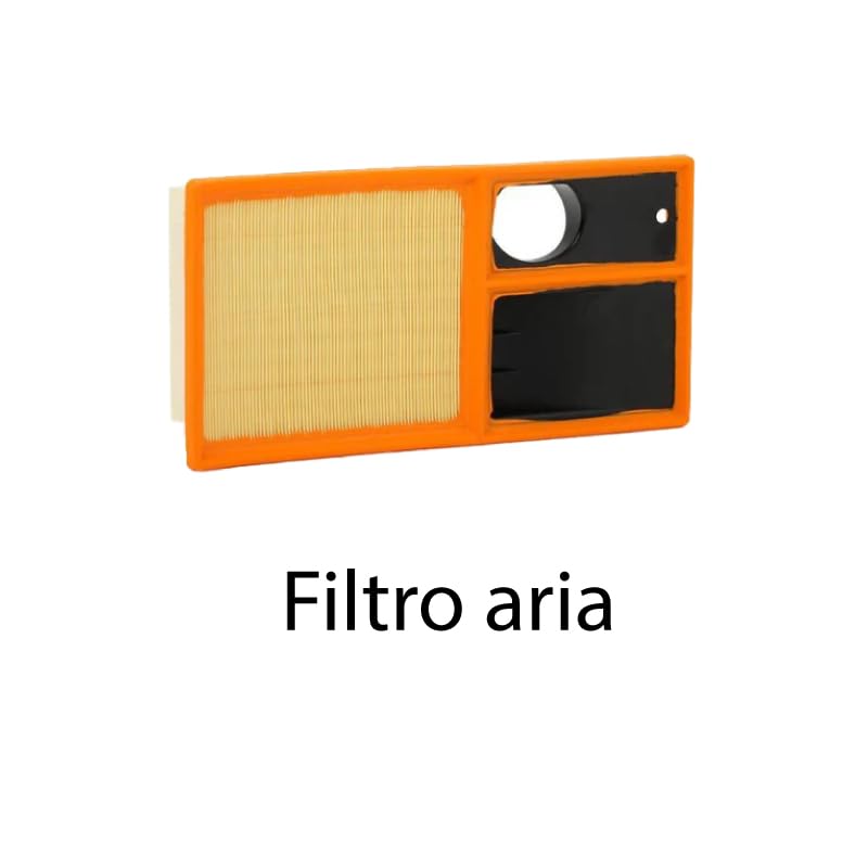 Kit filtri per Volkswagen Polo 6R 6C 1.4 benzina - OP: filtro abitacolo (6R0819653), aria (04C129620A), olio (04E115561B)