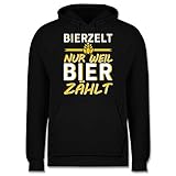 Bierzelt weil nur das Bier zählt: Lustiges Motiv perfekt für die Wiesn