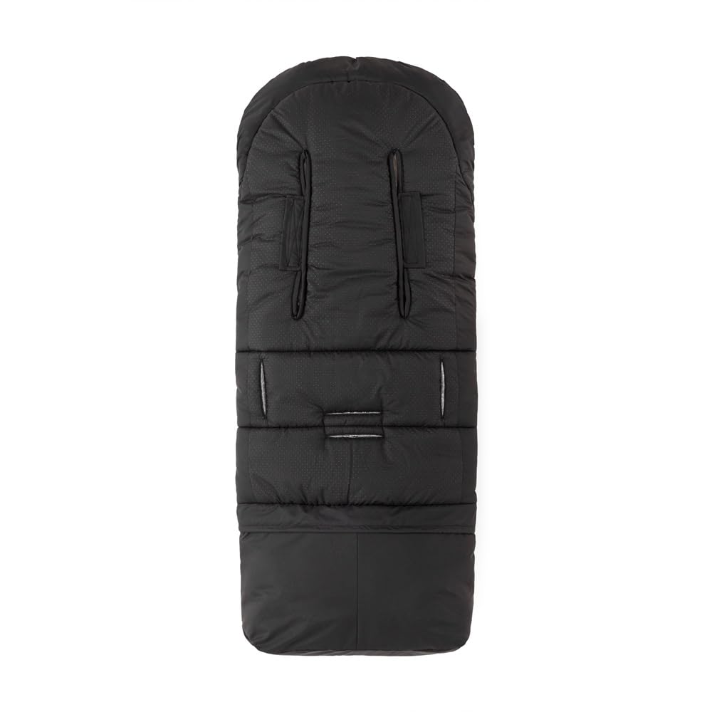 Petite&Mars JIBOT - Coprigambe universale con muffole, passeggino, carrozzina, seggiolino auto, letti, grigio, impermeabile, caldo, antivento