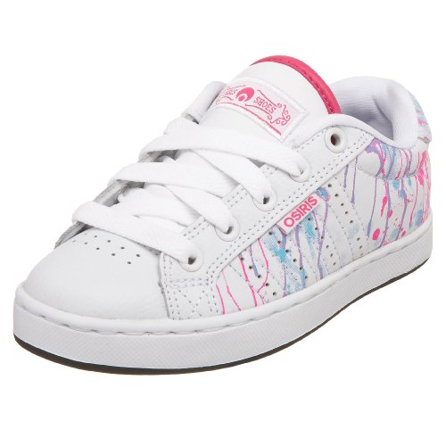 Osiris Little Kid/Big Kid Troma Ii Skate Shoe,White/Multi/Paint,5 M Us Big Kid #TOP6