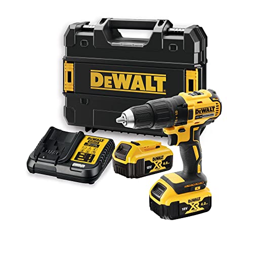 Perceuse visseuse compact 18V XR 4.0Ah DEWALT - DCD777M2T