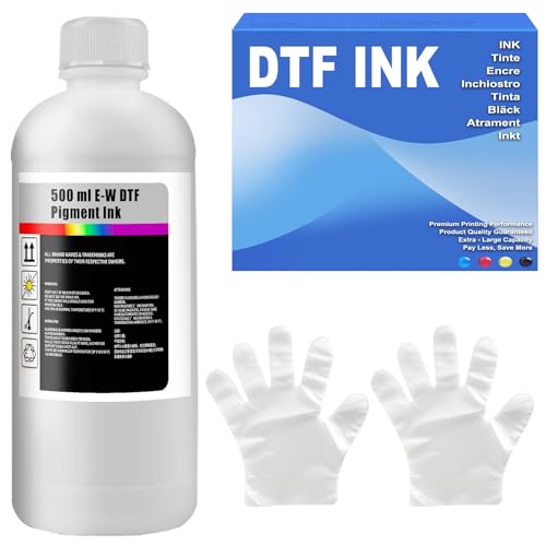 Encre DTF blanche 500ml pour recharge et impression sur t-shirt
