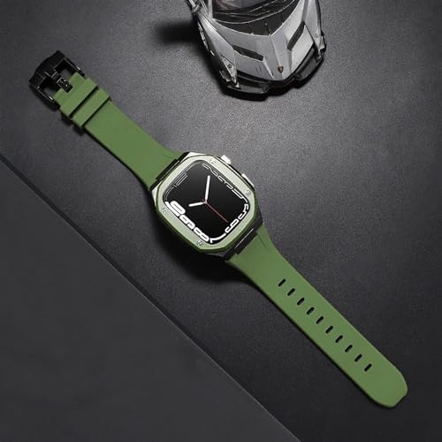 Kit de modification Apple Watch 45mm en acier inoxydable luxe - 6
