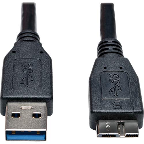 Tripp Lite 1ft USB 3.0 SuperSpeed Device Cable USB-A to USB Micro-B M/M Black 1' - USB cable - Micro-USB Type B (M) to USB Type 