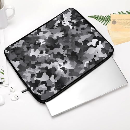 Housse pour ordinateur portable évitez les chocs pochette néoprène camouflage - 4