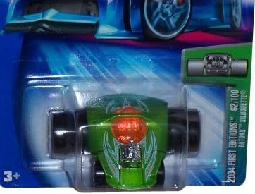 Miniatura 2 de Mattel Hot Wheels 2004 First Editions 164 Scale Green Fatbax Silhouette Die Cast Car #062