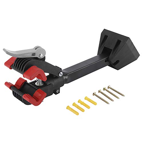 Support De Réparation Vélo Mural LIFEJXWEN - Hauteur Réglable, Pince Rotative 360°, 20 Kg Outil Entretien Vélo Garage