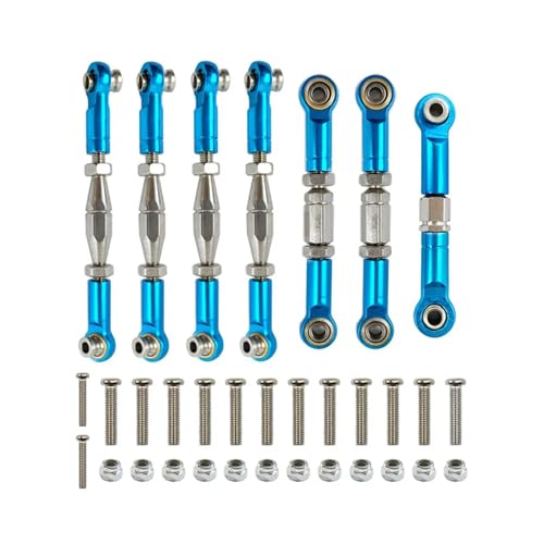 Biellettes de direction RC anti-casse en métal pour Wltoys 144002