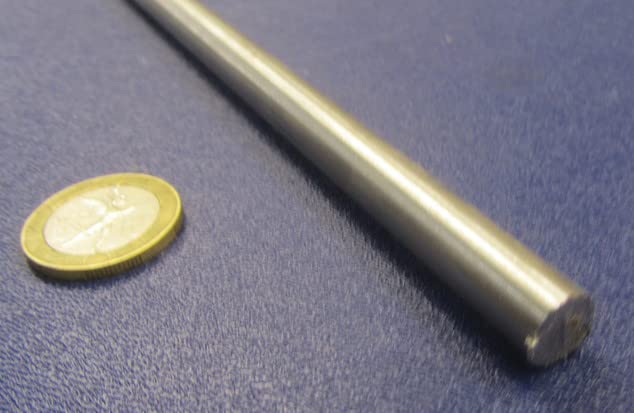 303 Stainless Steel Round Rod .375" Diameter x 6 Foot Length 1 Piece