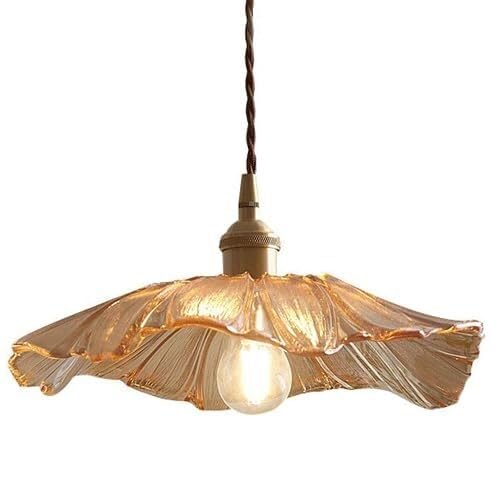 Lustre en verre E27 avec éclairage encastré pour grand salon