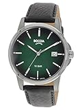 boccia herrenuhr 3609-01 Band Schließe: Dornschließe Boccia Herren Analog Quarz Uhr mit Leder Armband 3633-02