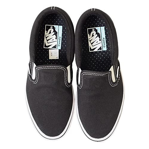 [oY] VN0A3WMDVNE ComfyCush Slip-On RtBNbV Xb| Y Xj[J[ ubN zCg US8.5(26.5cm) [sAi]