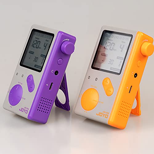 Joyo Digital Metronome Timer, 2 In 1 Rechargeable Electronic Metronome Tone Generator With 8 Sound Modes Loud Voice For Guitar, Piano, Bass, Violin, Ukulele (Purple Jm-92) #TOP4