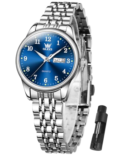 Montre pour femme élégante avec bracelet argenté à offrir